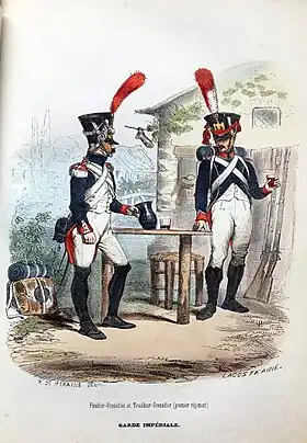 Image illustrative de l’article 1er régiment de tirailleurs de la Garde impériale