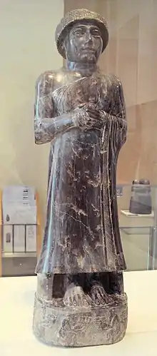 Statue d'Ur-Ningirsu. Musée du Louvre.