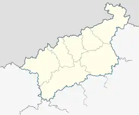 Voir sur la carte administrative de la région d'Ústí nad Labem