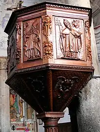 Chaire du XVIIe siècle