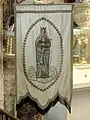 Bannière de procession - Vierge à l'Enfant.