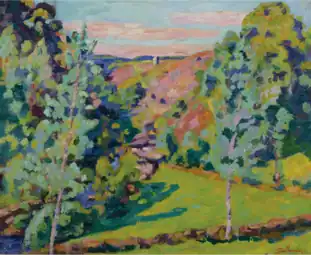 Vallée de la Sédelle, 1920Collection privée, Vente 2010