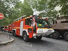 VMA 108 NG (véhicules mousse aérodrome) SIDES, livré en 2021