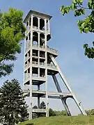 Le chevalement du puits Dutemple no&nbsp;2.