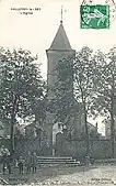 L'église vers 1913