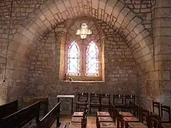 Chapelle latérale dans l'église.