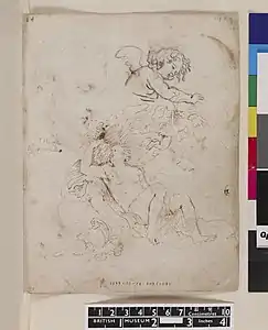 Anthony van Dyck : Venus and Mars, after Titien, 1622/27, British Museum (Londres)