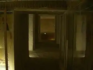 Vue vers la salle du sarcophage de Thoutmôsis&nbsp;IV