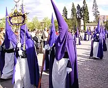 Procession religieuse à Grenade