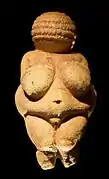 Le Vénus de Willendorf, Muséum d'histoire naturelle de Vienne (circa 20000&nbsp;av. J.-C.