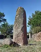 Menhir no&nbsp;2, dit menhir de Valescure