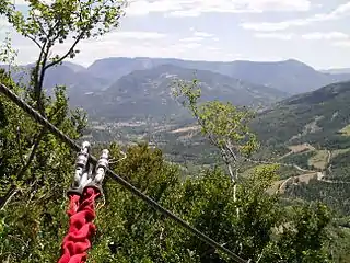Via ferrata.