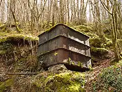 La réserve d'eau côté Soursac.