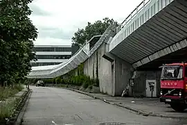 Trémie du côté du campus du Mirail.