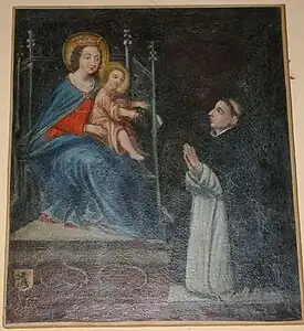 Guillaume d'Orlyé (tableau du XVIIe&nbsp;siècle, église Saint-Blaise d'Allèves).