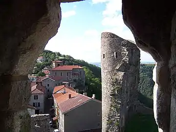 Le château de Rochetaillée (Saint-Étienne).