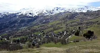 La Rochette vue depuis Les Trois Croix.