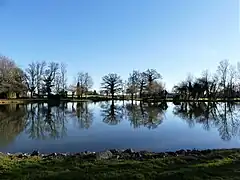 L'étang au lieu-dit les Monts.