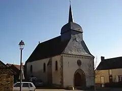 L'église en 2012.