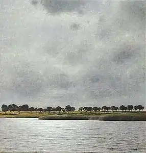 Vue du lac de Gentofte, 1903, Kunsthalle de Hambourg.