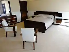 Chambre parentale des Cavrois.