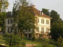 La villa Diodati, lieu de création du roman