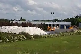 Le site de la Direction départementale de l’équipement à Villabé.