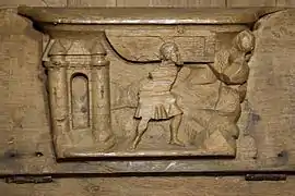 Samson transportant une porte.