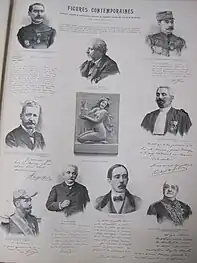 Page de réclame pour le vin Mariani, parue dans Paris-Noël 1901-1902, bibliothèque municipale de Bordeaux.