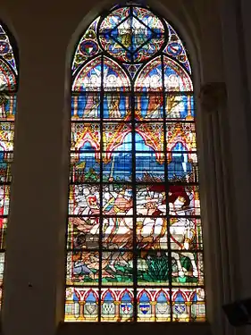 L'empereur Otton s'enfuit, poursuivi par Guillaume des Barres