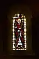 Vitrail représentant saint André.