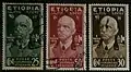 Timbres de la colonie italienne d'Éthiopie