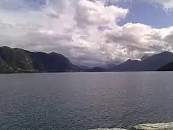 Vue sur le fjord