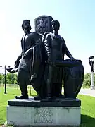 Monument à Iaroslav le Sage et Vsevolod Ier de Kiev