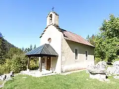 Chapelle de Valchevrière en automne (2021)