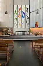 La fausse croisée du transept.