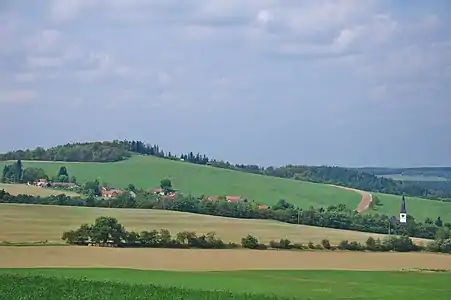 Campagne près de Kladky.