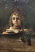 Rembrandt, Titus à son pupitre.