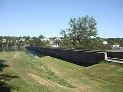 Le barrage de Villefranche-de-Panat.