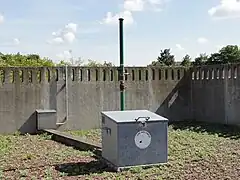 Le sondage de décompression est installé sur le puits.