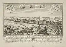 gravure : Weimar au XVIIIe&nbsp;siècle