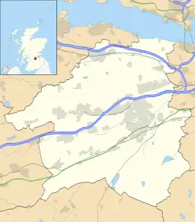 Voir sur la carte administrative du West Lothian