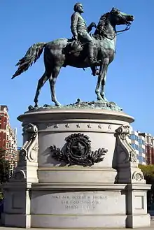 Monument au général George Henry Thomas, 1878, Washington, Thomas Circle.