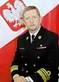 Vice-amiral Andrzej Karweta&nbsp;(pl)Commandant en chef de la marine nationale [34]