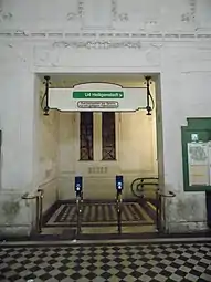 L'accès au quai en direction de Heiligenstadt.