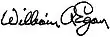Signature de William Allen Egan