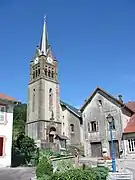 L'église Saint-Barthélemy.