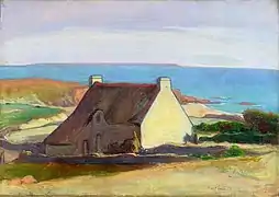 Chaumière au Pouldu (vers 1892), musée national de Wrocław.