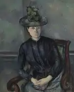 Femme au chapeau vert (Madame Cézanne), 1894-1895, Fondation Barnes