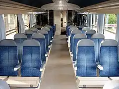 Intérieur d'un X 4900 rénové.